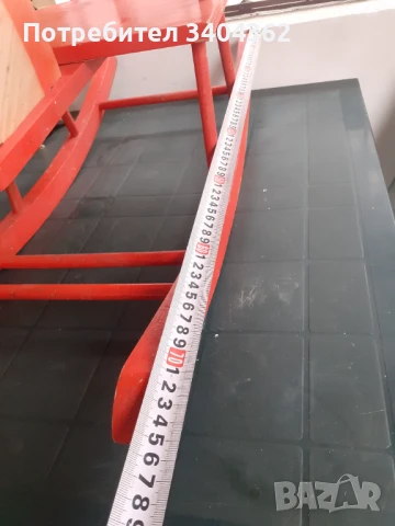 Старо голямо детско дървено конче играчка люлка Соц., снимка 5 - Антикварни и старинни предмети - 50983873