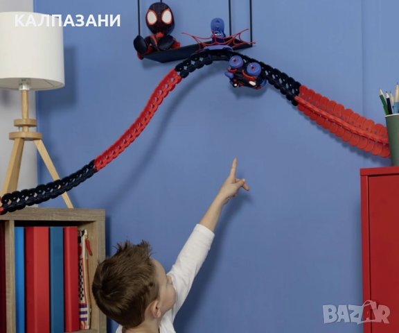 Smoby Spidey - игрален комплект FleXtreme Morales 760080926, снимка 5 - Коли, камиони, мотори, писти - 43199808