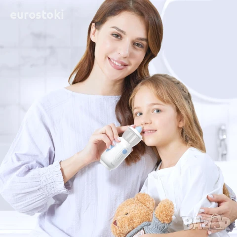 Feellife nasal rinse air flow 11 Електрически назален иригатор за деца и възрастни, снимка 5 - Други - 51253481