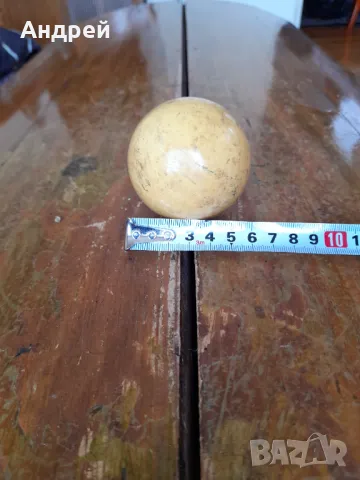 Стара билярдна топка, снимка 4 - Други ценни предмети - 49845507
