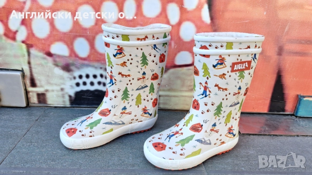 Английски детски гумени ботуши, снимка 3 - Детски боти и ботуши - 52190648