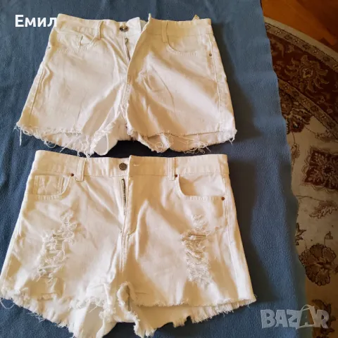 Продавам дънкови къси панталони, снимка 2 - Къси панталони и бермуди - 49593921