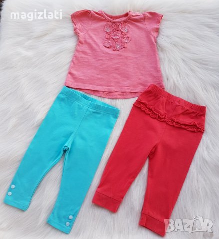 Клинчета и тениска 6-9 месеца