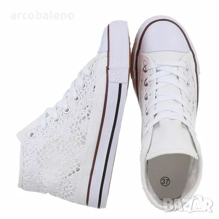 Дамски високи маратонки , снимка 2 - Маратонки - 50437447