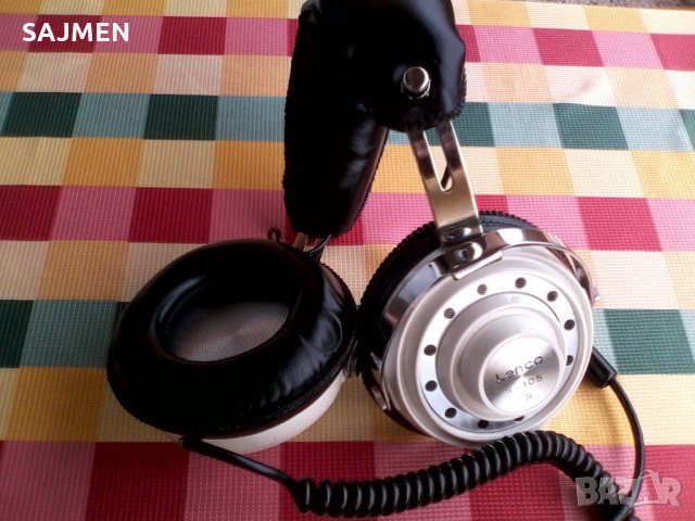 Lenco K105 - Vintage Retro Funky Cool Headphones, снимка 9 - Слушалки и портативни колонки - 27077976