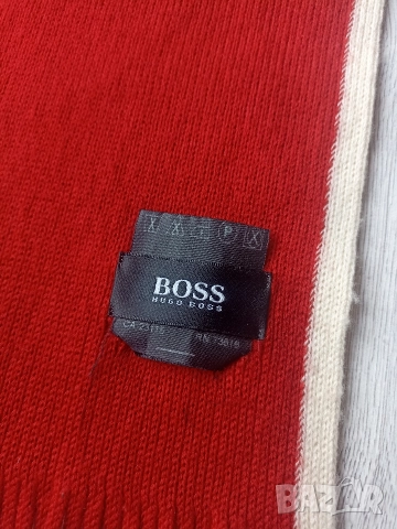 Мъжки шал Hugo Boss, снимка 5 - Шалове - 52996445
