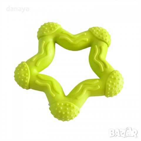 2922 Гумена играчка за куче звезда играчка за дъвчене, снимка 2 - За кучета - 37027053