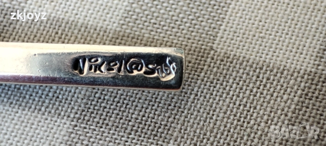 СРЕБЪРНА ВИСУЛКА- КРЪСТ  3.82 грама /ПРОБА 925, снимка 3 - Колиета, медальони, синджири - 52012011