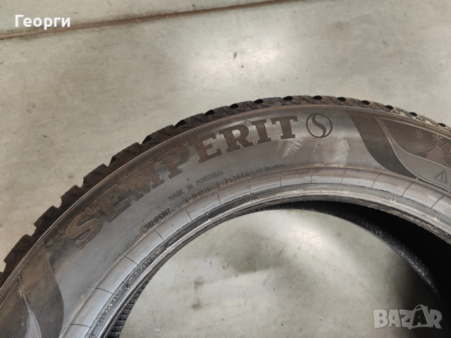 2бр.зимни гуми 195/60/18 Semperit, снимка 3 - Гуми и джанти - 51855953