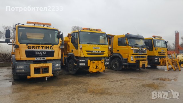 Снегорини 4 бр. - 6х4 МАН / ВОЛВО / ИВЕКО / 2008г. - 2010г., снимка 8 - Камиони - 32596805