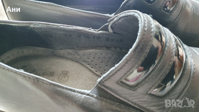 Черни обувки от естествена кожа N°37, снимка 5 - Дамски ежедневни обувки - 44892719