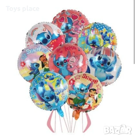 Латексови балони Лило и Стич Lilo and Stitch Фолиеви балони , снимка 6 - Други - 50665148