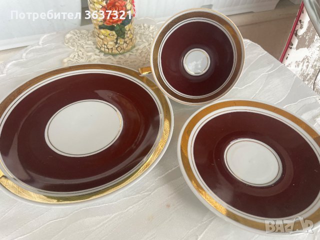  За него и нея  -"Червено и черно" -тройни сетове , снимка 4 - Чаши - 43359989