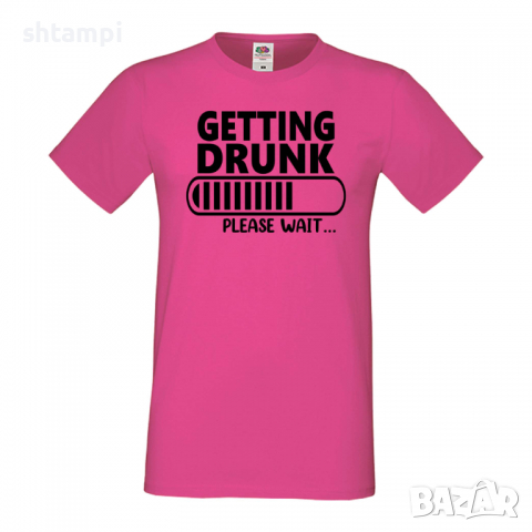 Мъжка тениска Getting Drunk Please Wait,Бира,Бирфест,Beerfest,Подарък,Изненада,Рожден Ден, снимка 6 - Тениски - 36377816