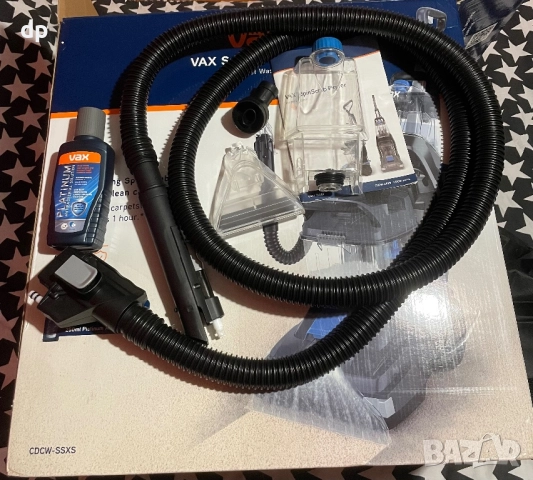 Чисто нов Vax Spin Scrub Power Уред за почистване на килими, снимка 4 - Прахосмукачки - 52909268