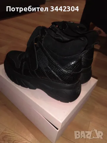 Дамски зимни обувки, снимка 3 - Дамски боти - 48483389