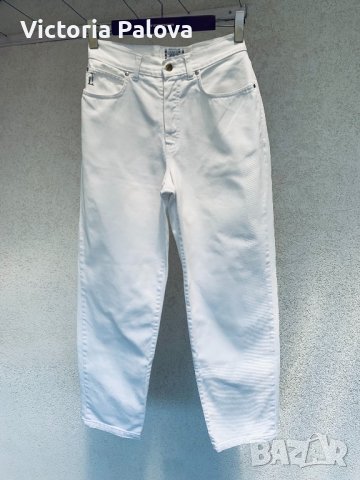 Модерни италиански бели дънки VALLI LISA, снимка 4 - Дънки - 37195345