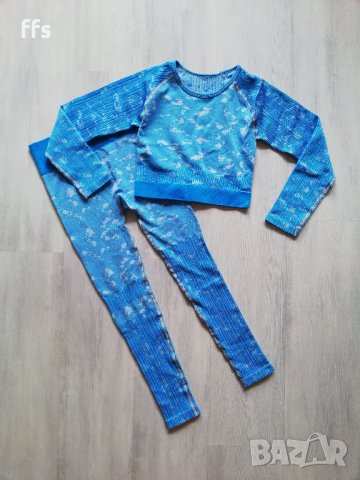 НАМАЛЕНИЕ! Нов спортен син сет - КОД: 659