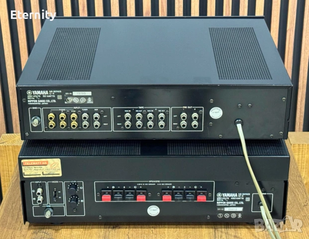 Yamaha M-4 + Yamaha C-4 / Пред и крайно стъпало, снимка 9 - Ресийвъри, усилватели, смесителни пултове - 53445137