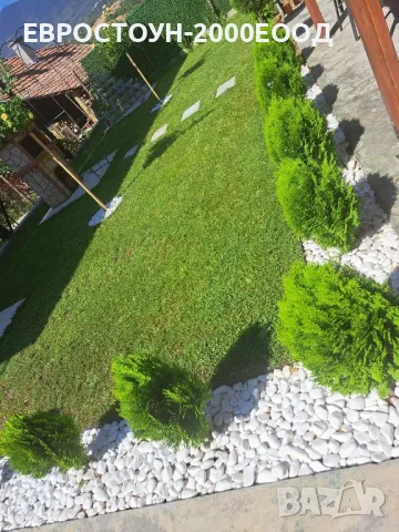 Бели камъчета размери:1-3см, 3-6, 6-10см. , снимка 1