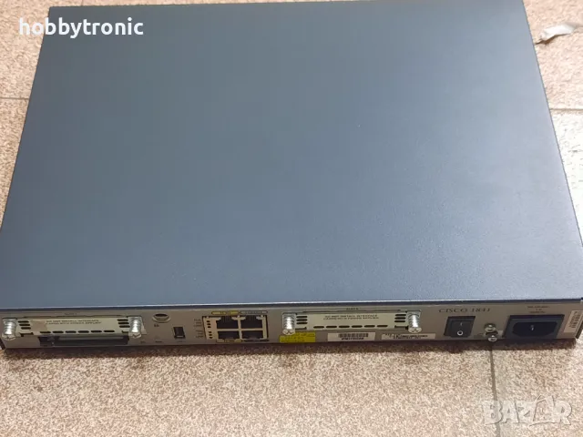 Cisco 1812, Cisco 1841 рутери, снимка 10 - Рутери - 49310171