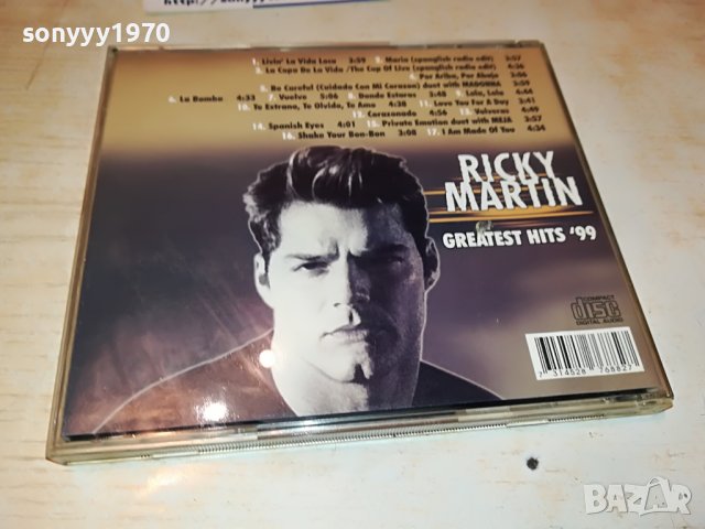 RICKY MARTIN CD 1610221133, снимка 12 - CD дискове - 38344818