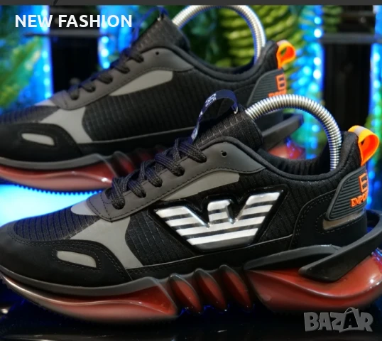 Мъжки Маратонки ✨ Armani , снимка 2 - Маратонки - 50831958