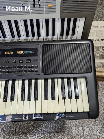 два синтезатора GEM и KORG , снимка 14 - Синтезатори - 52719125