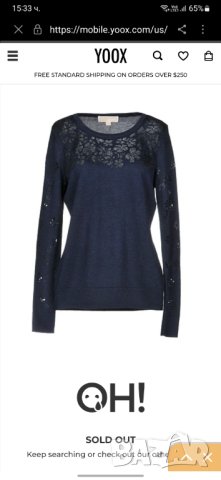 Michael kors блуза M-L, снимка 5 - Блузи с дълъг ръкав и пуловери - 43143918