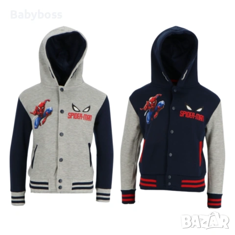 Яке бомбър за момче Спайдърмен, снимка 3 - Детски анцузи и суичери - 53185284