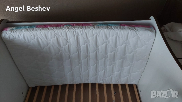 Трансформираща се бебешка кошара/легло/бюро Lorelli Trend Plus + матрак, снимка 10 - Бебешки легла и матраци - 52714333