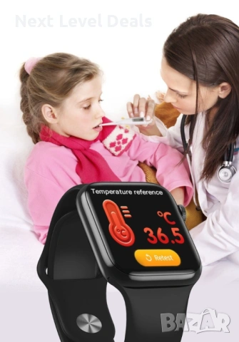 ⌚️ Смарт часовник, създаден специално за iPhone!, снимка 5 - Смарт часовници - 53485929