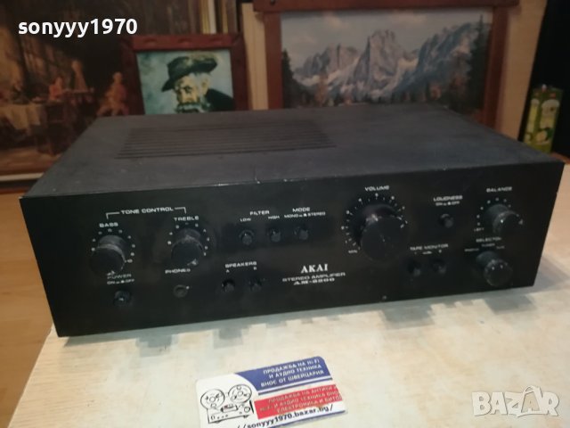 AKAI AM-2200 AMPLIFIER-MADE IN JAPAN 2901242036, снимка 10 - Ресийвъри, усилватели, смесителни пултове - 44026543