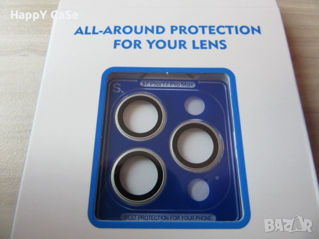 Apple iPhone 17 / Pro / Max / Air / LITO S+ CF Ринг Протектор за камера, снимка 11 - Фолия, протектори - 51825812