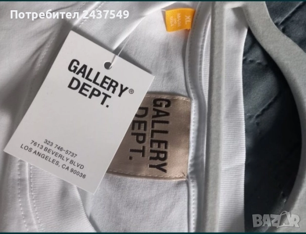 тениска Gallery Dept tee, снимка 3 - Тениски - 52056432