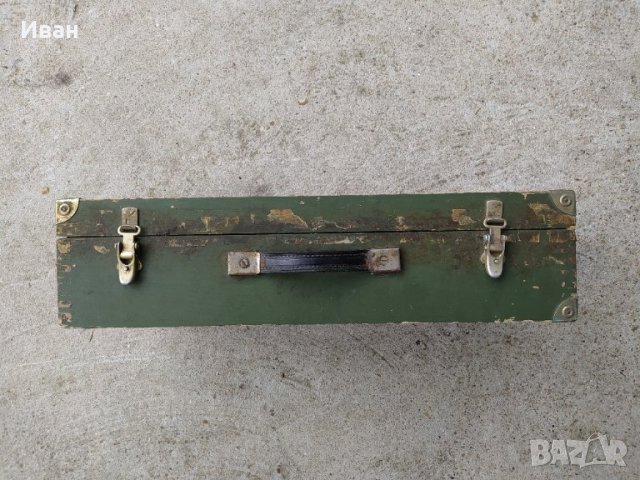 Немски военен куфар ( войнишки , военни , войнишка , армейска , армейски , military ), снимка 3 - Антикварни и старинни предмети - 38309774