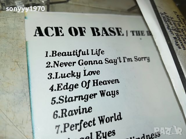 ACE OF BASE-КАСЕТА 2401231208, снимка 8 - Аудио касети - 39415697