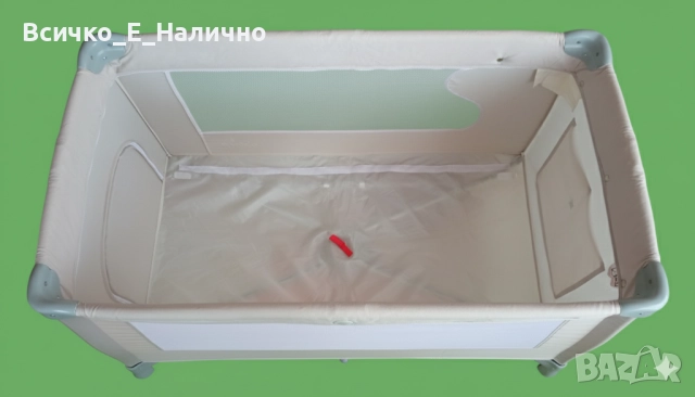 Детска кошара Cangaroo iSleep (бебешка кошара на 2 нива, с повивалник), снимка 5 - Кошарки - 51605981