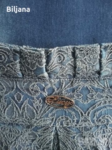 Дънкова рокля Lucy- Луци, снимка 2 - Рокли - 43449339