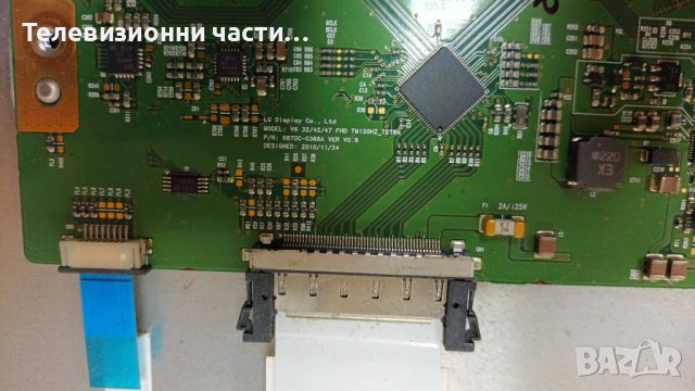 Toshiba 42RL833 с дефектен Main Board-здрав панел LC420EUN(SD)(V1)/PE0957 A V28A001258A1/6917L-0061A, снимка 13 - Части и Платки - 37174028