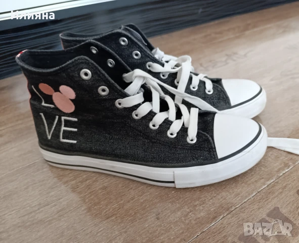 Дамски кецове Mickey Mouse , снимка 3 - Кецове - 50694356