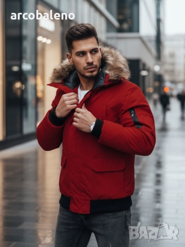 Мъжко зимно яке, 3цвята , снимка 11 - Якета - 52777557