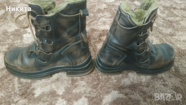 Hoki-ботуши 37 номер-естествена кожа, снимка 2 - Дамски ботуши - 27185765