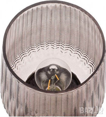 Pauleen 48137 Fancy Glamour мобилна настолна лампа, стъклена настолна лампа, функция таймер, снимка 7 - Настолни лампи - 39956968