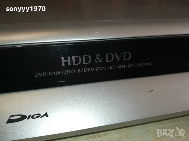 PANASONIC DMR-EH56 HDD&DVD RECORDER-ВНОС SWISS 2011231400, снимка 6 - Плейъри, домашно кино, прожектори - 43072502