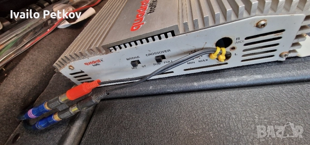 усилвател за кола qwadral , снимка 3 - Ресийвъри, усилватели, смесителни пултове - 52332846