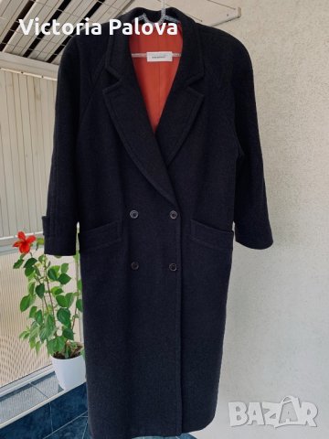 Разкошно дълго палто ROSNER,35%кашмир,45%вълна, снимка 10 - Палта, манта - 34606050