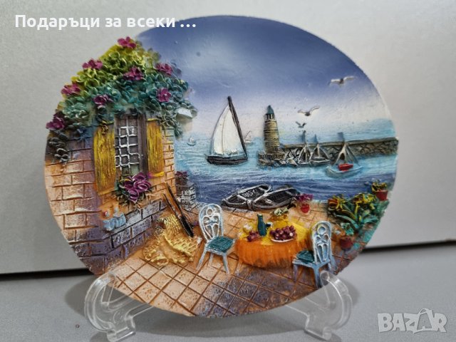 Идея за малки евтини Коледни подаръци! Подарък под 5лв! Красиви малки картини на стойка, снимка 4 - Картини - 43355710