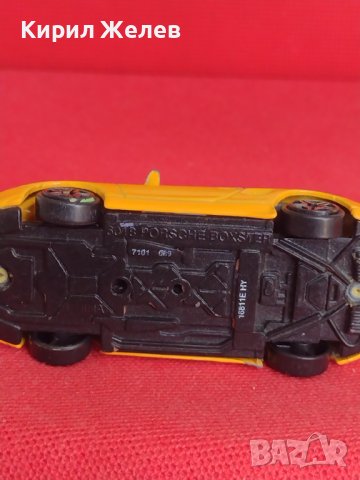Метална количка PORSCHE BOXSTER кабриолет за КОЛЕКЦИЯ ДЕКОРАЦИЯ 37637, снимка 9 - Колекции - 40685968