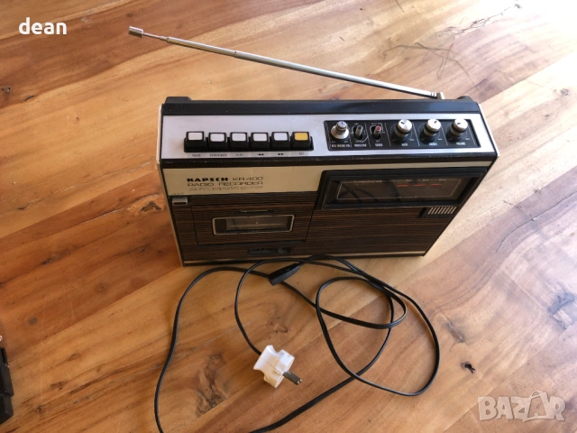 Радиокасетофон Kapsch vintage, снимка 9 - Радиокасетофони, транзистори - 53482456